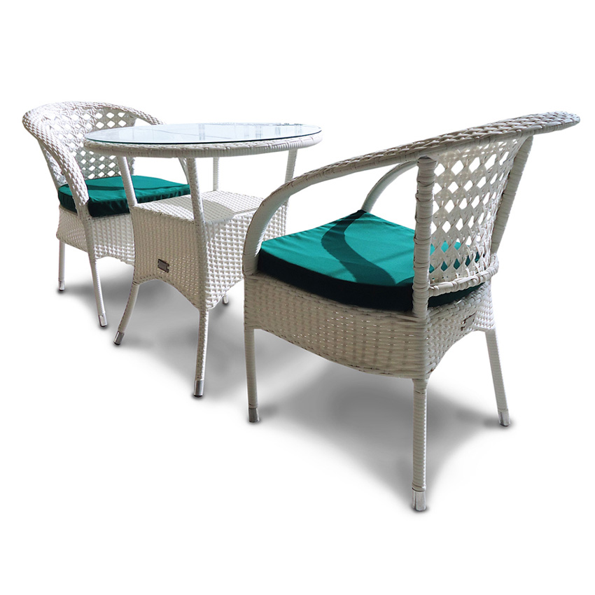 Rattan Plastic Cane with Steel Frame